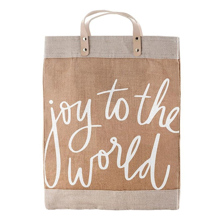 Joy to the World' Farmer's Market Tote