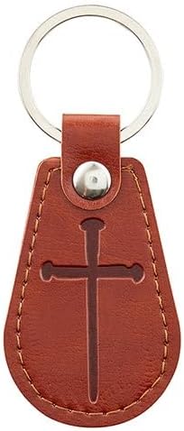 Cross of Nails Key Tag