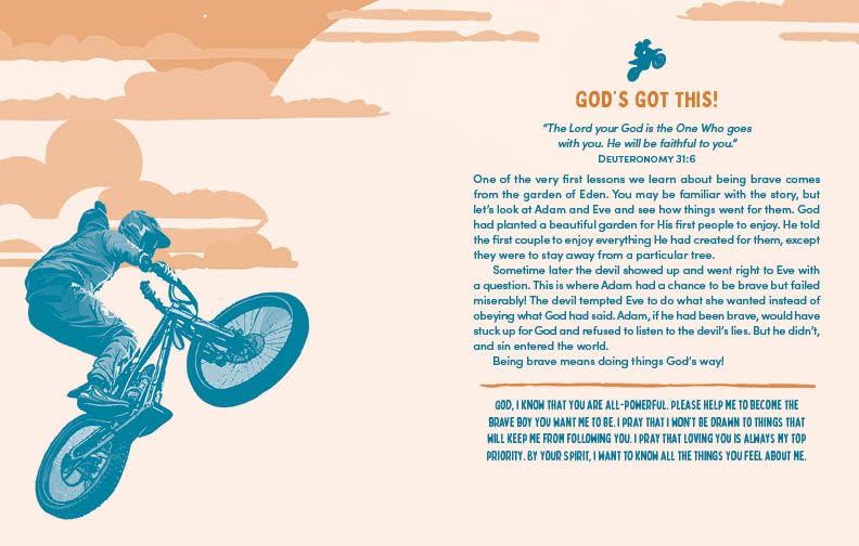 Devotions for Adventurous Boys: 180 Days of Brave-Hearted Encouragement
