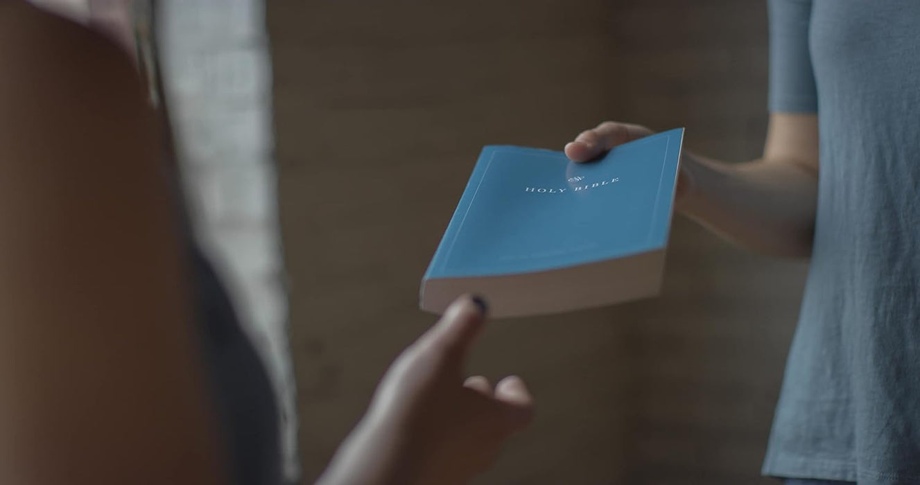 ESV Economy Bible, Blue Softcover