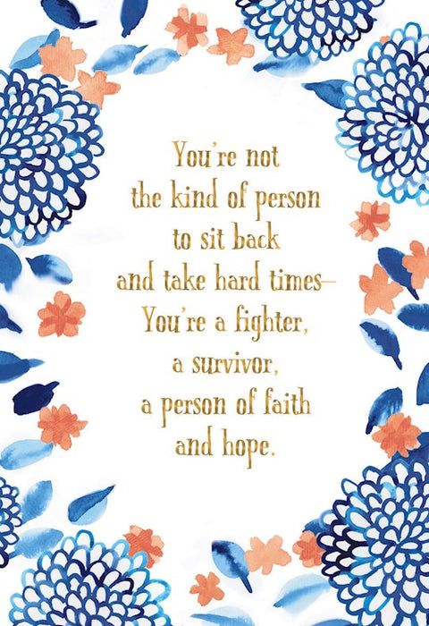 You're a Fighter Card