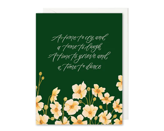Selah - A Time to Cry (Ecc.3:4) Card