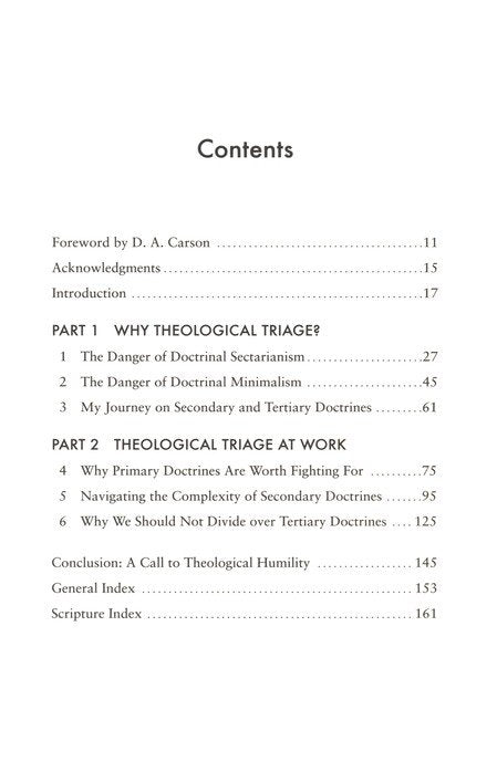 Finding the Right Hills to Die On: The Case for Theological Triage