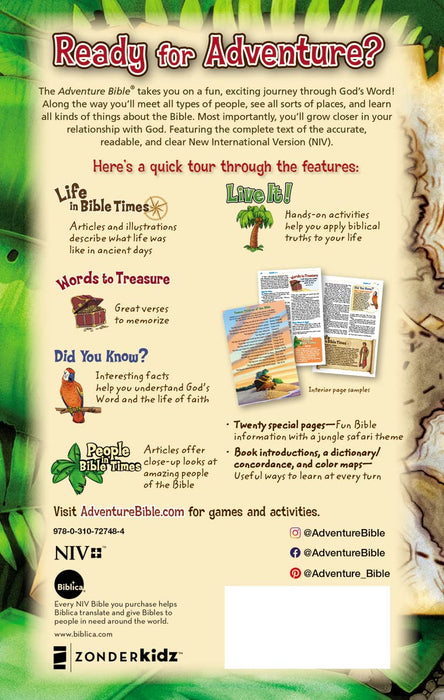 NIV Adventure Bible
