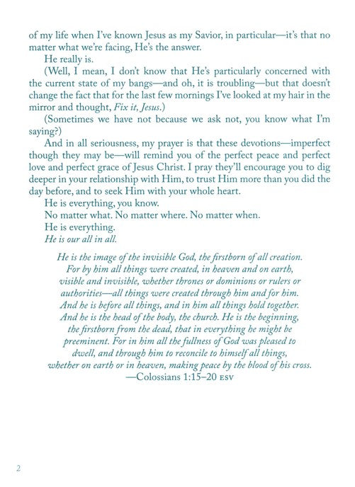 All in All Journaling Devotional