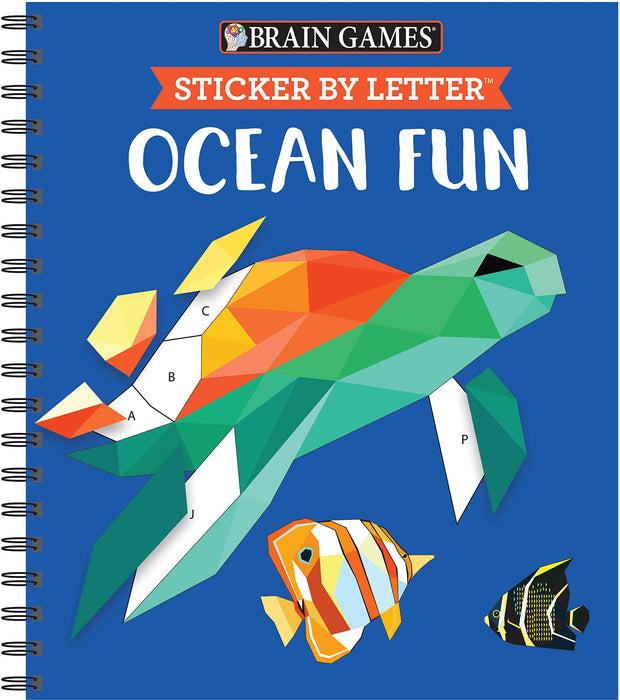 Sticker By Letter: Ocean Fun