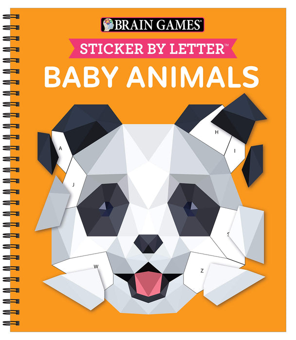 Sticker By Letter: Baby Animals