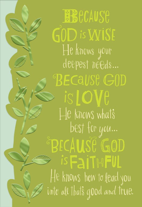 Because God is Wise