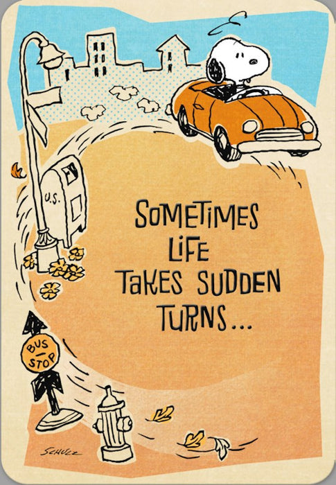 Dayspring Peanuts Encouragement Card