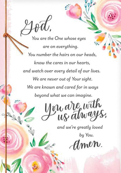 Dayspring card - 'God, You are the One'