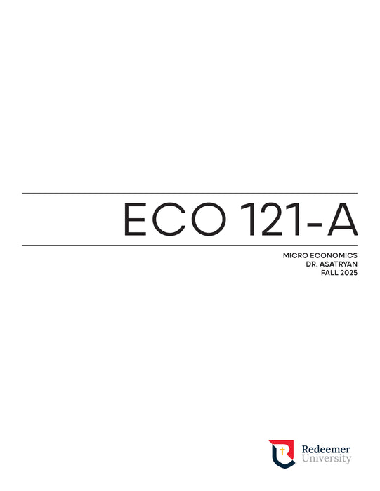 ECO 121 Course Pack