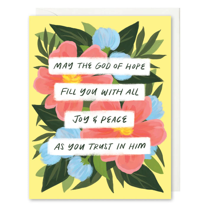 Selah - Joy and Peace Card