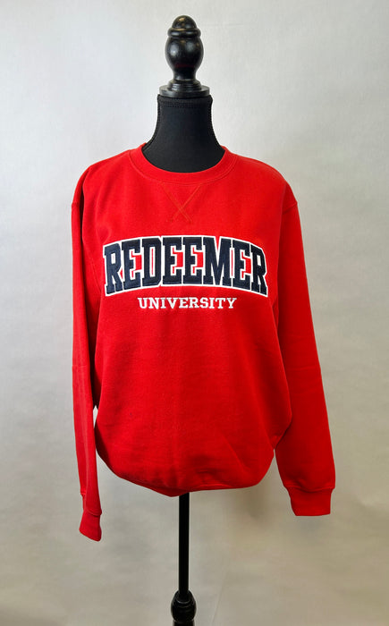 Red Redeemer Crewneck Sweater