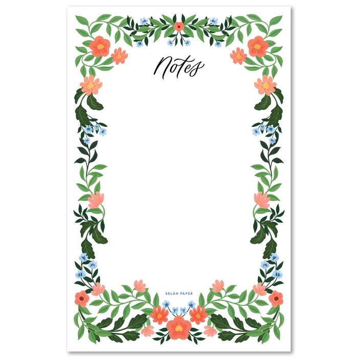 Selah Notepad - Floral