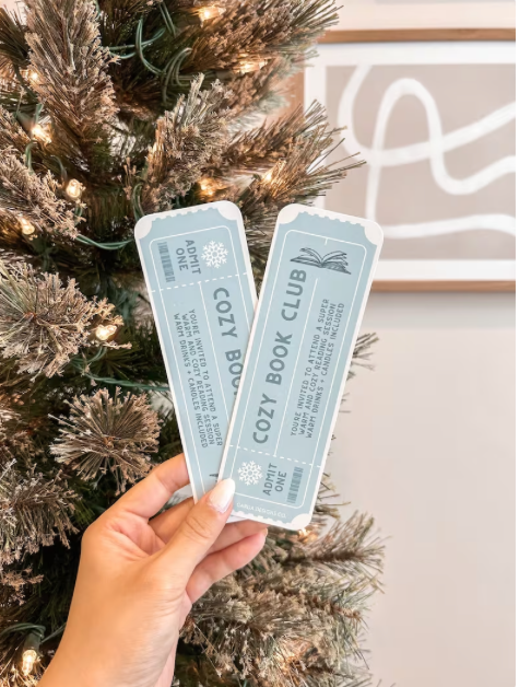 Cozy Times Ahead Bookmark