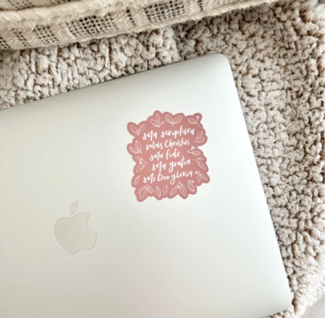 5 Solas Sticker
