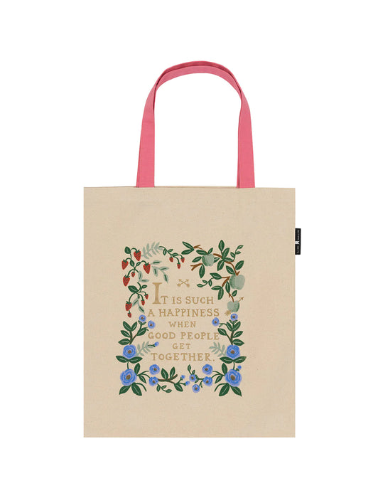 Emma' (Puffin in Bloom) Tote Bag