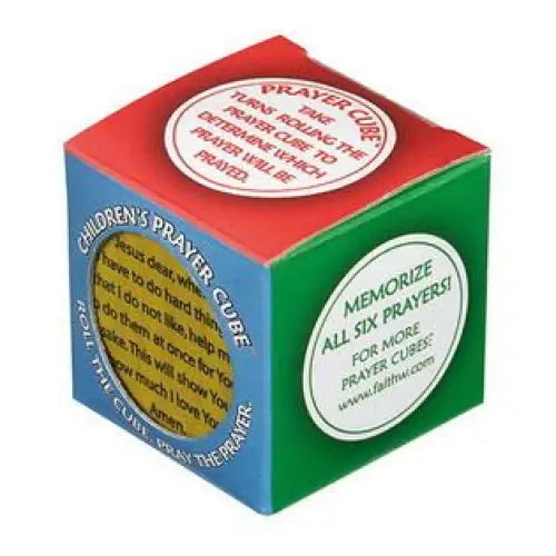Children's Prayer Cube