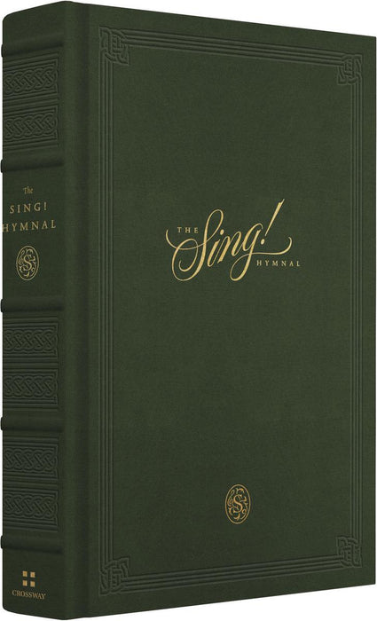 Hymnal- The Sing! Green Cloth Over Board