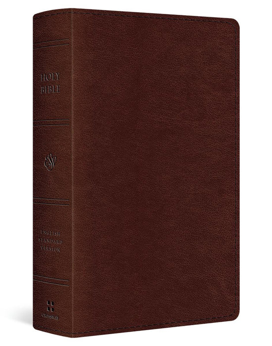 ESV Single Column Heritage Bible (Chestnut)