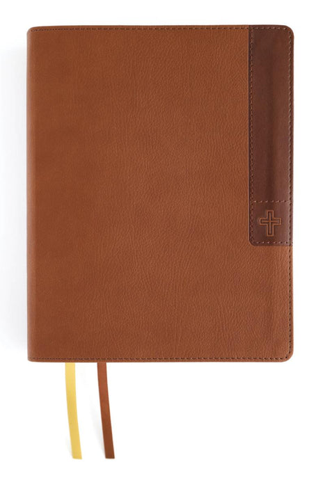 NIV Journal the Word Bible - Brown Leathersoft
