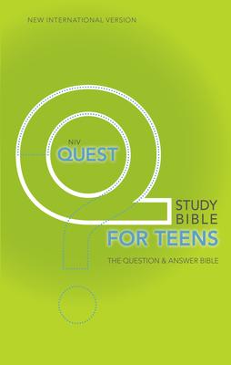 NIV Quest Study Bible for Teens - Hardcover