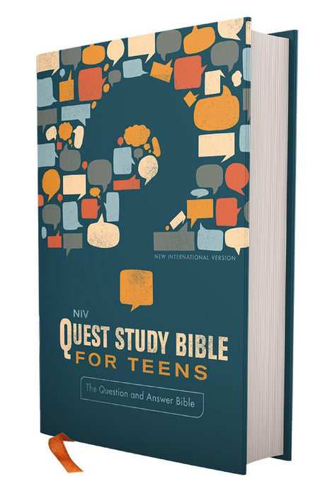 NIV Quest Study Bible for Teens - Hardcover