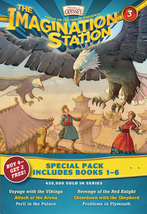 Adventures in Odyssey - The Imagination Station 6 pack (Books 1-6)