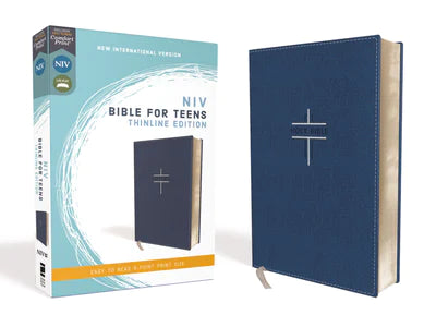 NIV Bible For Teens; Thinline Edition, Blue