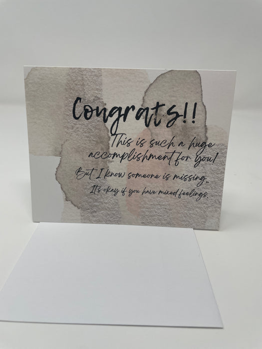 I Know Someone Is Missing' Card