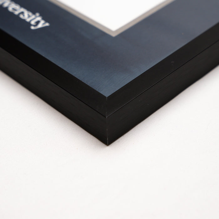Black Metal Diploma Frame