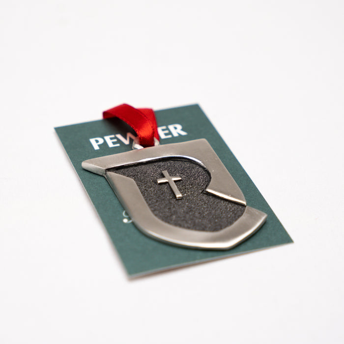 Redeemer Logo Pewter Ornament