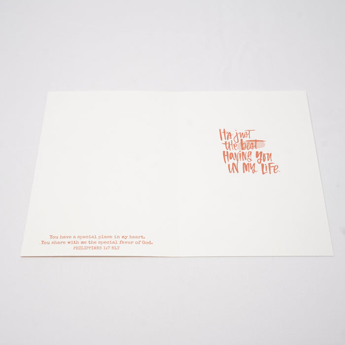 2 Things About Being Your Friend Card