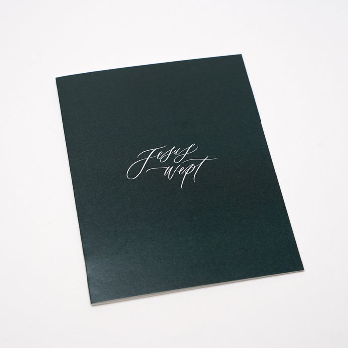 Jesus Wept Card