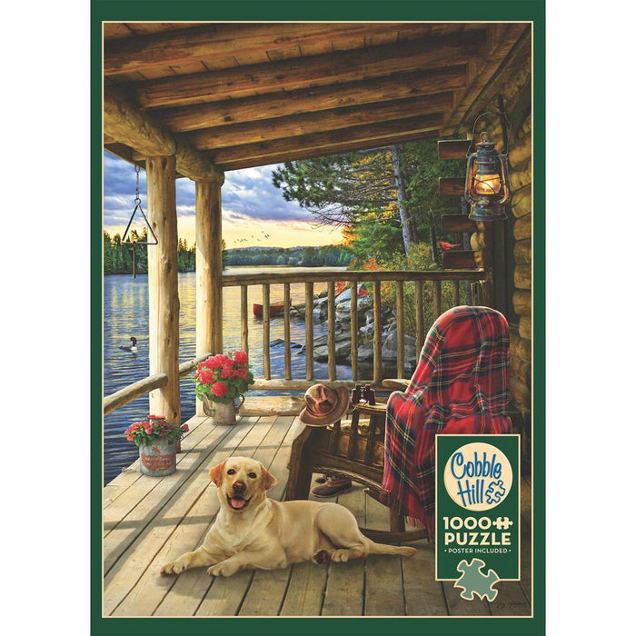 Cabin Porch 1000 Piece Puzzle