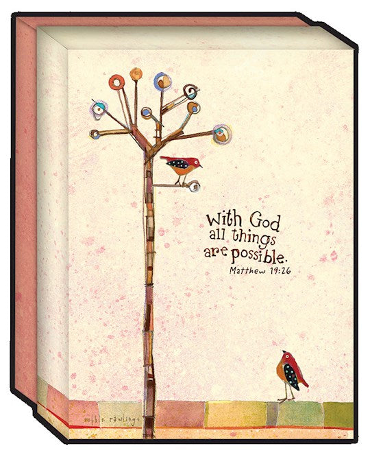 With God Note Card (Box of 15)