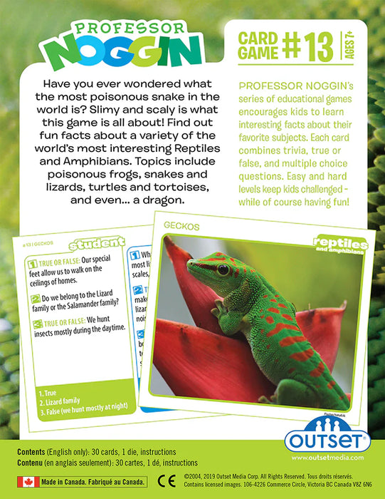 Professor Noggin Reptiles and Amphibians