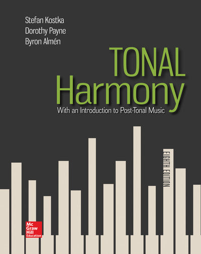 Tonal Harmony Book and Workbook 8th Edition