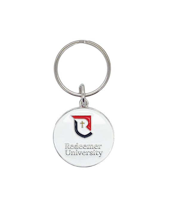 Redeemer Enamel Crest Keychain