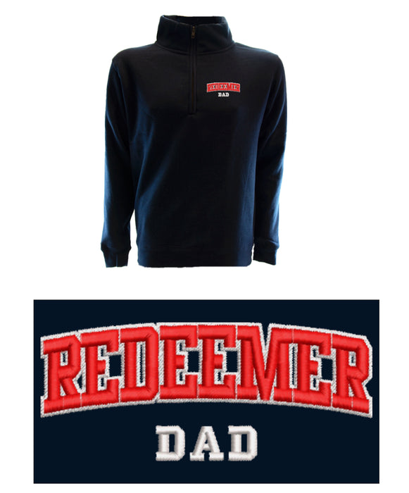 Navy Redeemer Dad Quarter Zip