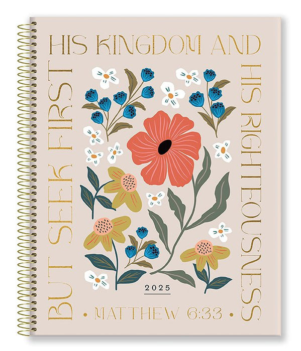 'Sermon on the Mount' 17-Month 2025 Bible Memory Planner