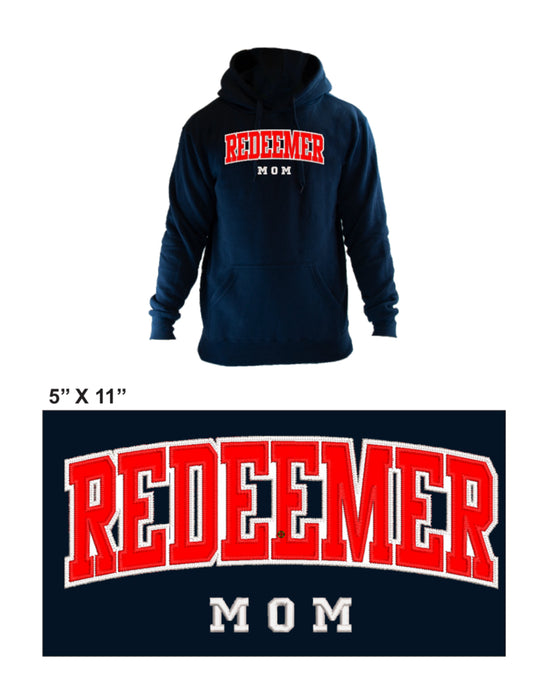 Navy Redeemer Mom Hoodie