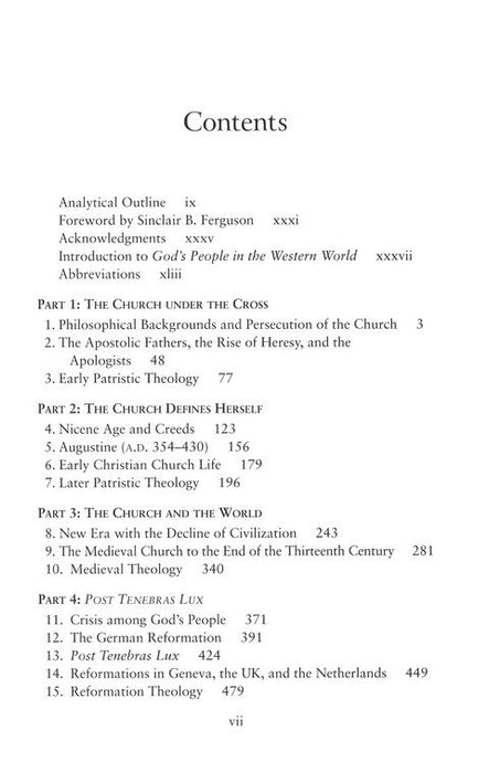 The Whole Counsel of God, Volume 3: God's People in the Western World