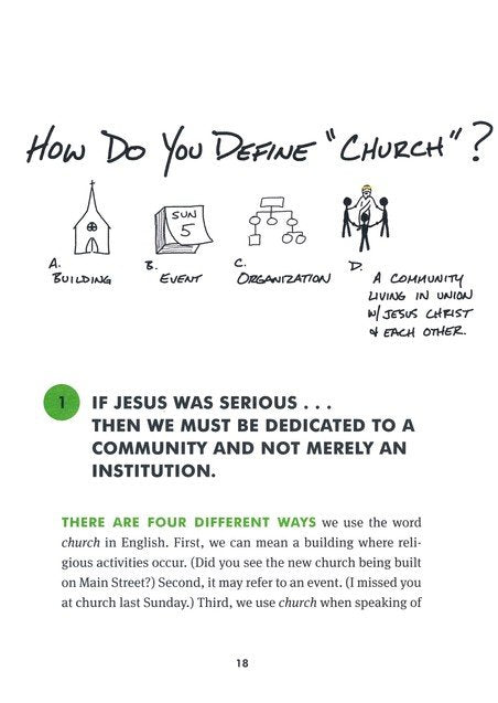 What If Jesus Was Serious About the Church?: A Visual Guide to Becoming the Community Jesus Intended