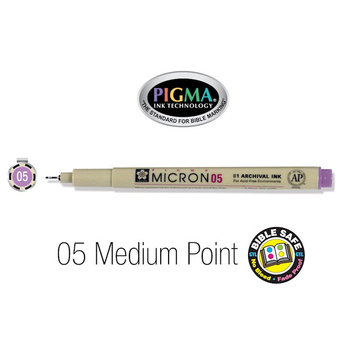 Pigma Micron (05) Pen in Violet