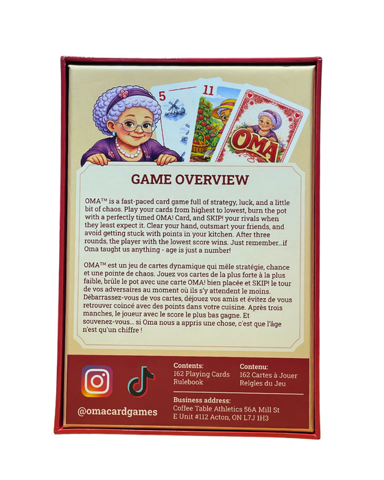 OMA Card Game
