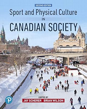 Sport and Physical Culture in Canadian Society EBOOK