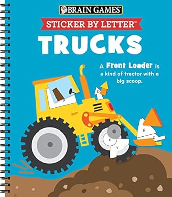 Sticker by letter: Trucks