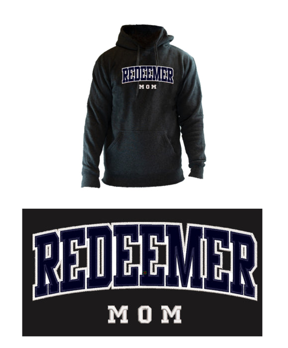 Charcoal Redeemer Mom Hoodie