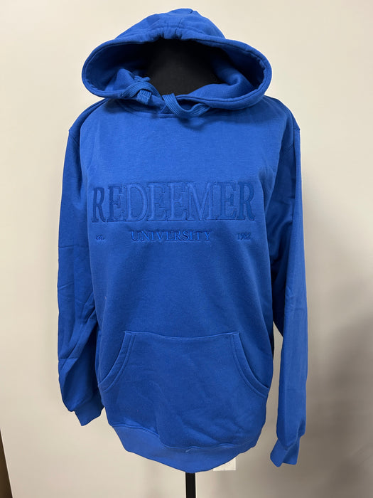 Royal Blue Tone of Tone Hoodie